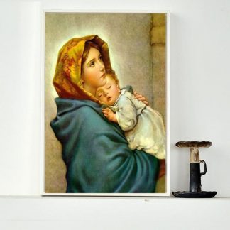 DIY Diamond Painting full. Bunda Maria 50x60 cm D569